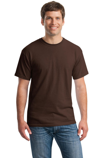 Gildan ®  - Heavy Cotton ™  100% Cotton T-Shirt.  5000 - Dark Chocolate