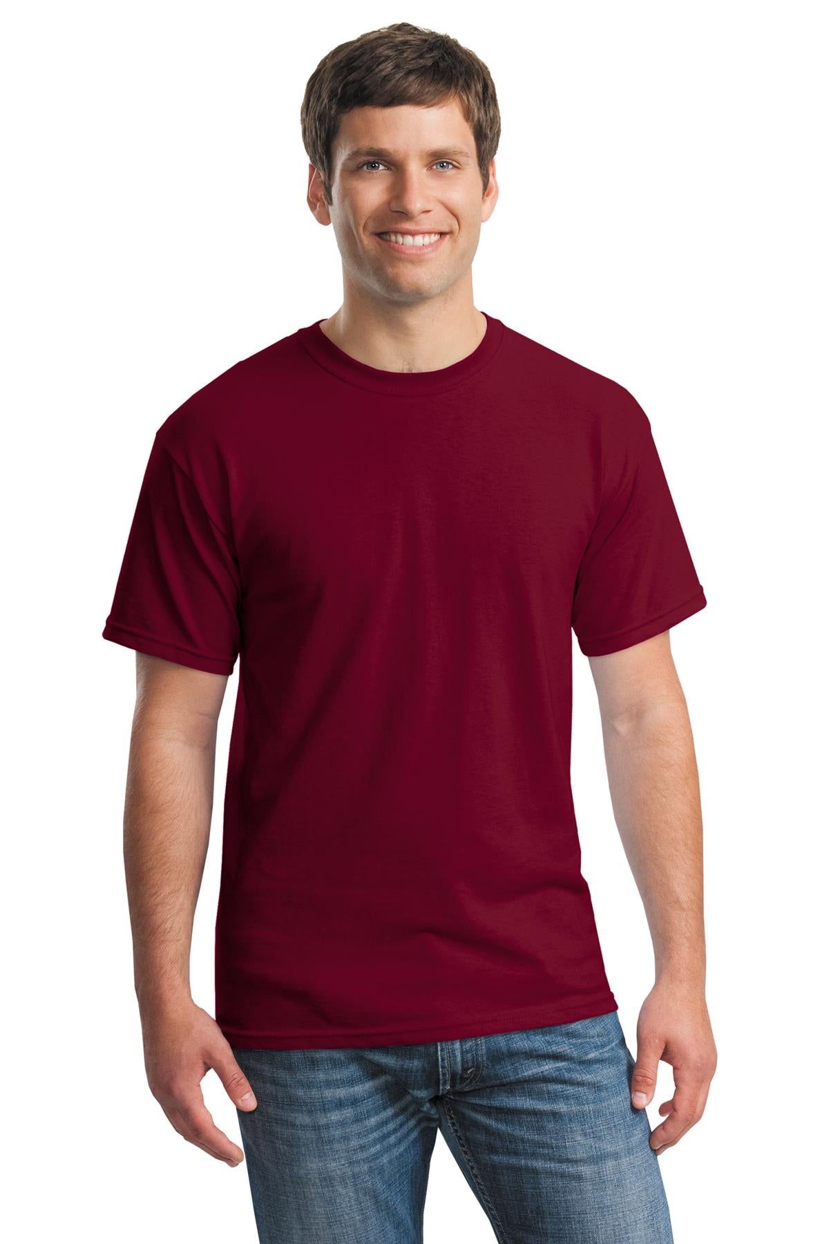 Gildan ®  - Heavy Cotton ™  100% Cotton T-Shirt.  5000 - Garnet