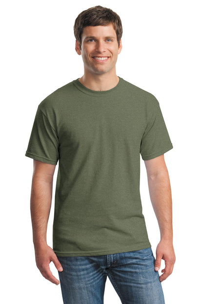 Gildan ®  - Heavy Cotton ™  100% Cotton T-Shirt.  5000 - Heather Military Green