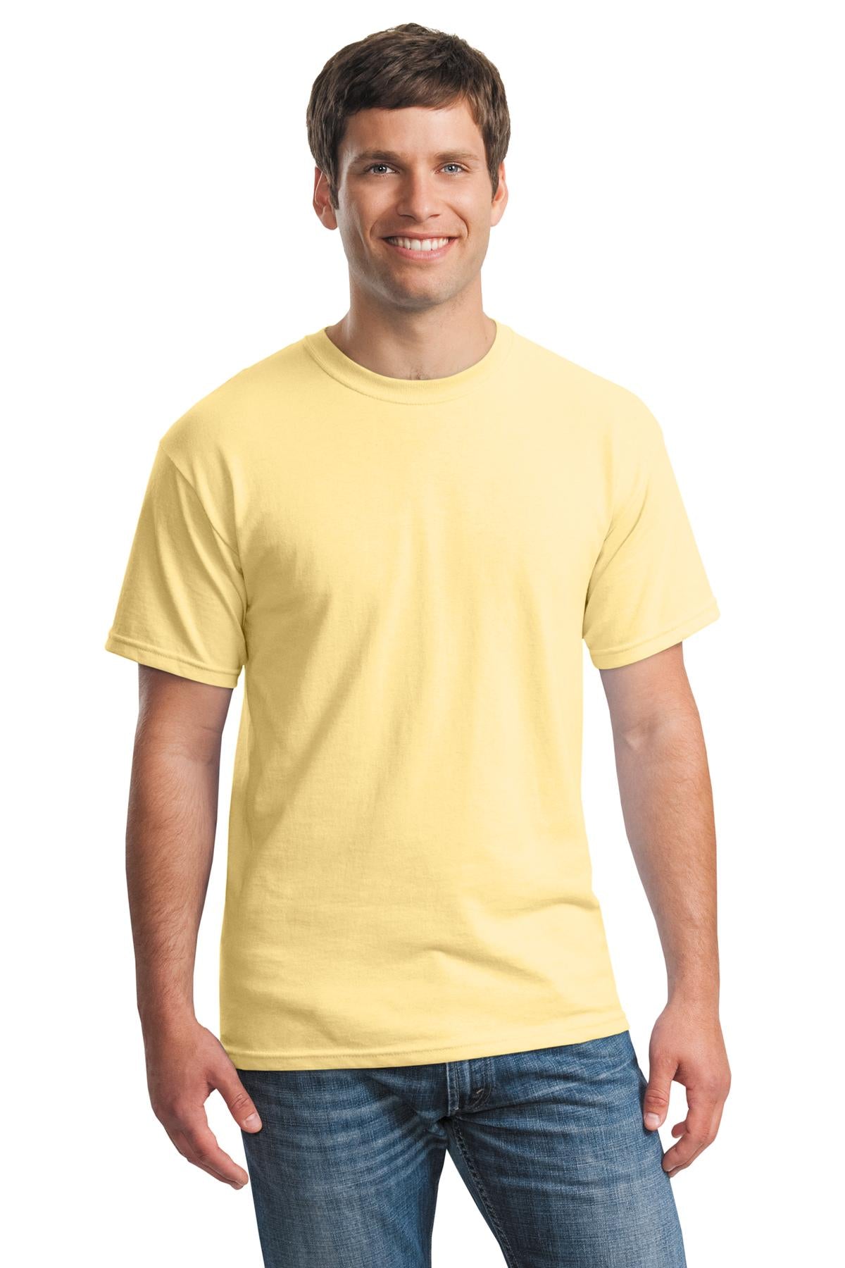 Gildan ®  - Heavy Cotton ™  100% Cotton T-Shirt.  5000 - Yellow Haze