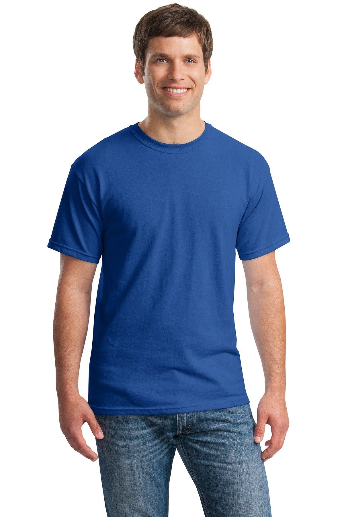 Gildan ®  - Heavy Cotton ™  100% Cotton T-Shirt.  5000 - Neon Blue