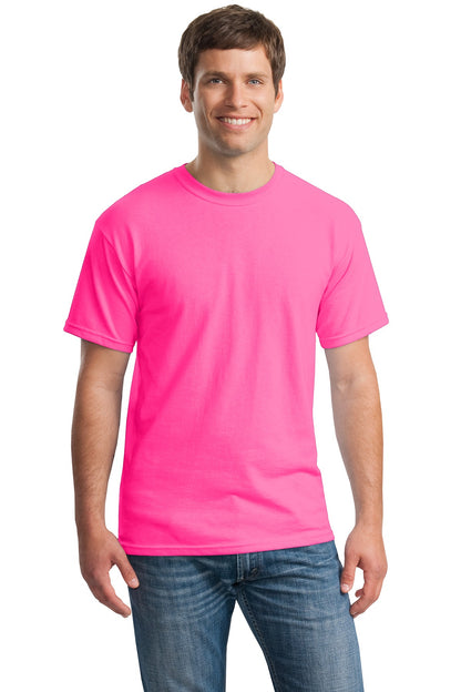 Gildan ®  - Heavy Cotton ™  100% Cotton T-Shirt.  5000 - Safety Pink