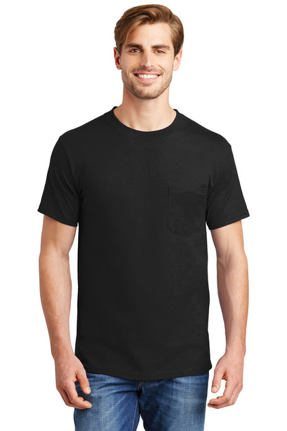 Hanes ®  Beefy-T ®  - 100% Cotton T-Shirt with Pocket. 5190