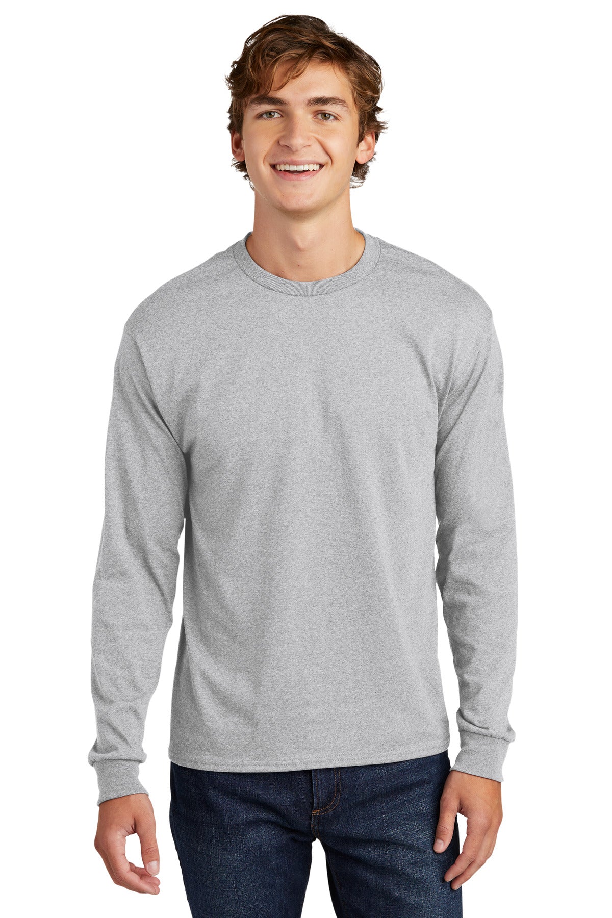 Hanes ®  Essential-T 100% Cotton Long Sleeve T-Shirt 5286