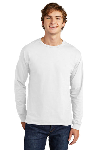 Hanes ®  Essential-T 100% Cotton Long Sleeve T-Shirt 5286