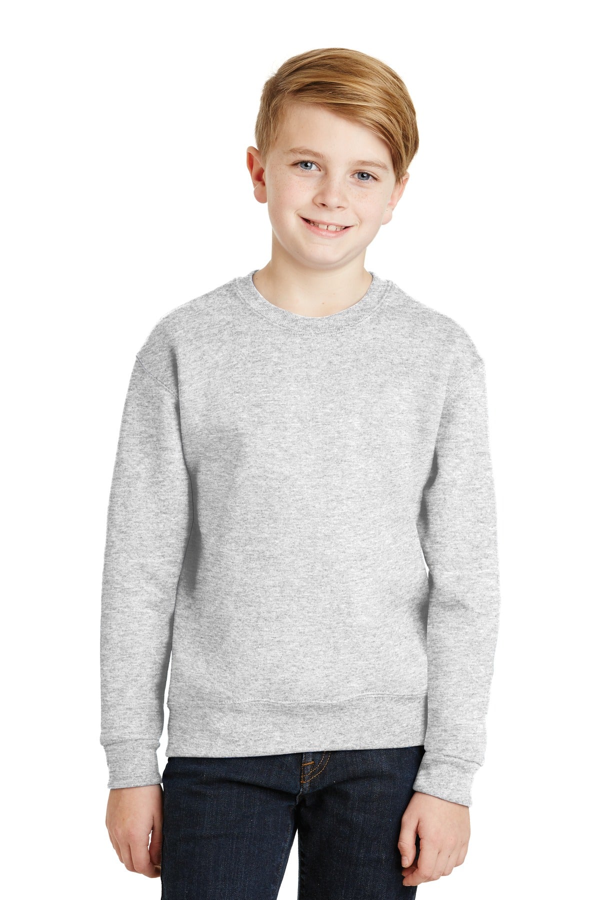 Jerzees® - Youth NuBlend® Crewneck Sweatshirt.  562B