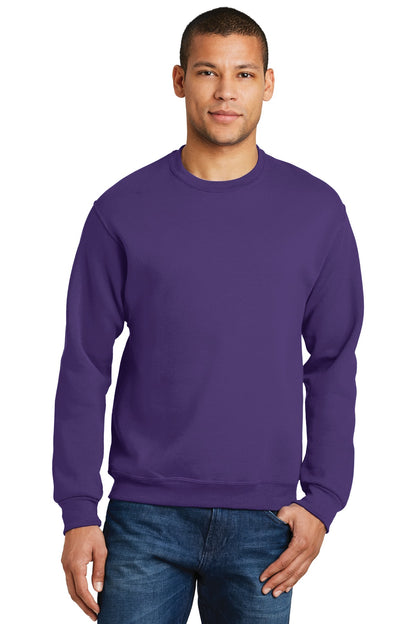 Jerzees® - NuBlend® Crewneck Sweatshirt.  562M - Deep Purple