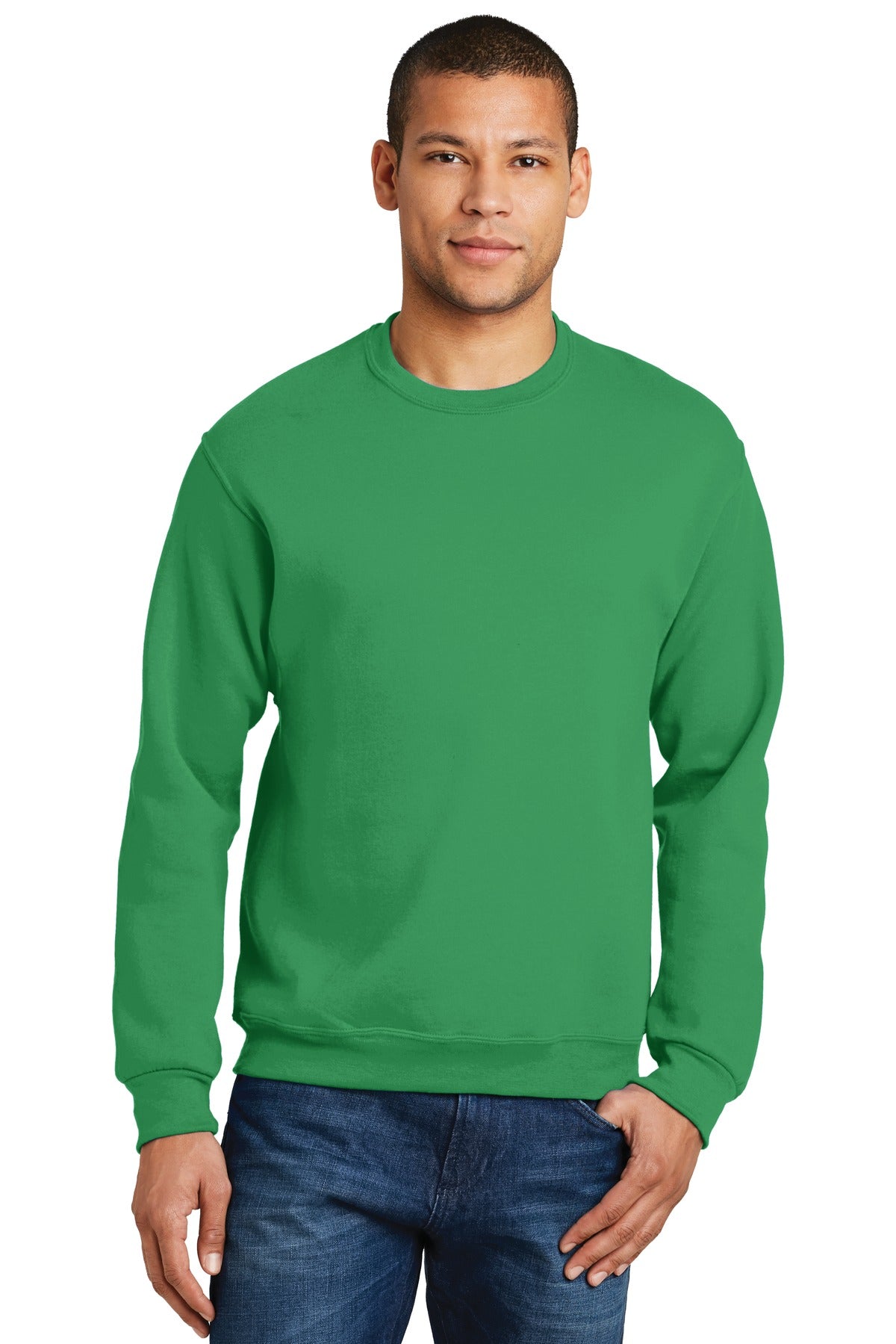 Jerzees® - NuBlend® Crewneck Sweatshirt.  562M - Kelly