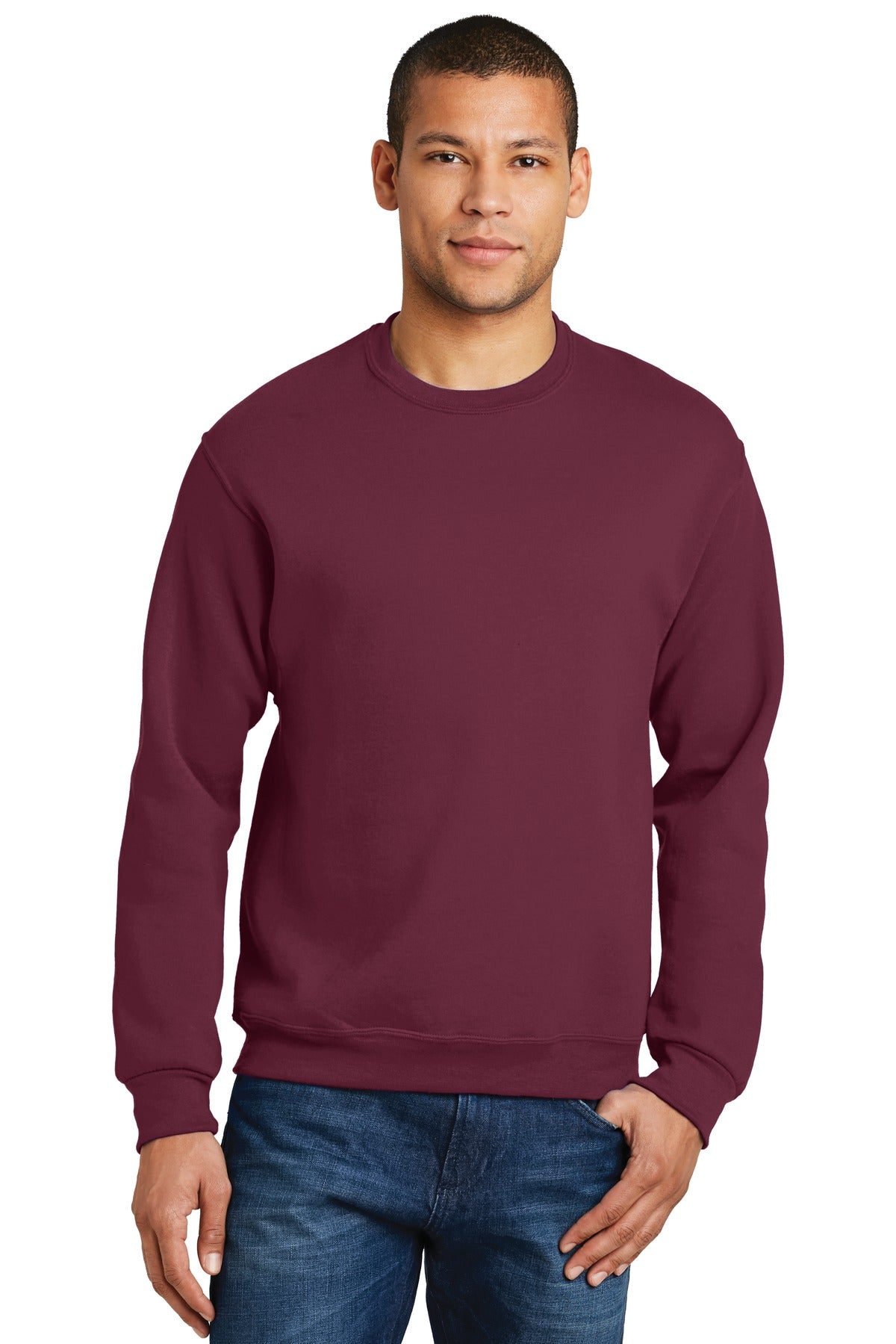 Jerzees® - NuBlend® Crewneck Sweatshirt.  562M - Maroon