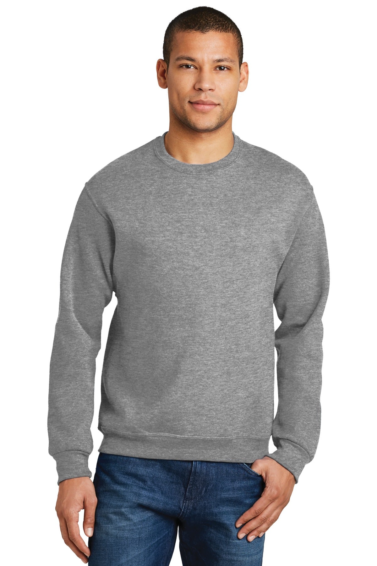 Jerzees® - NuBlend® Crewneck Sweatshirt.  562M - Oxford