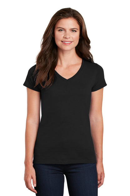 Gildan ®  Women's Heavy Cotton ™  100% Cotton V-Neck T-Shirt. 5V00L