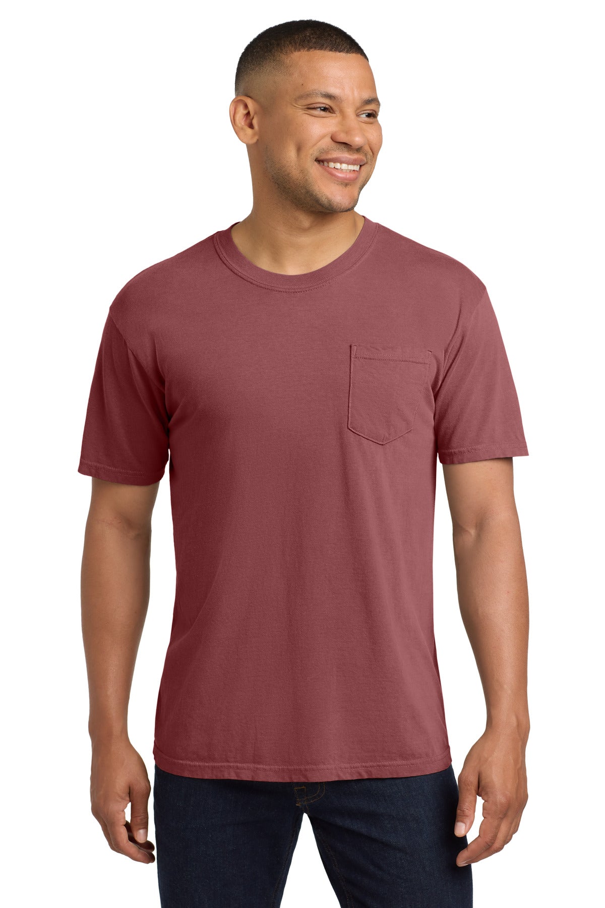 COMFORT COLORS  ®  Heavyweight Ring Spun Pocket Tee. 6030