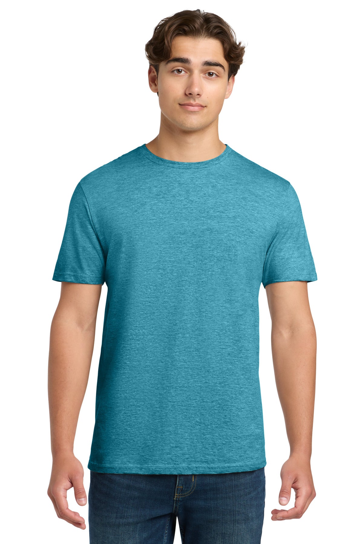 Gildan Softstyle ®  T-Shirt. 64000 - Heather Galapagos Blue