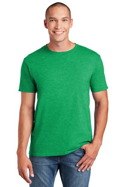 Gildan Softstyle ®  T-Shirt. 64000 - Heather Irish Green