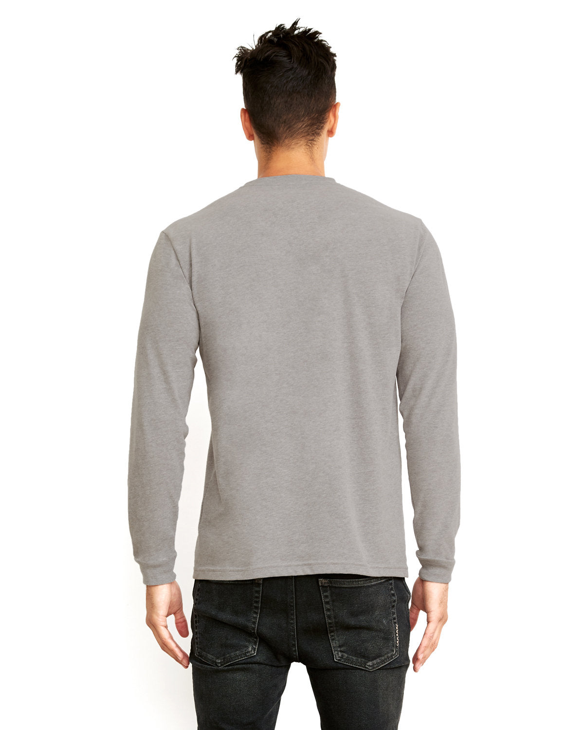 Next Level Apparel® Unisex Sueded Long-Sleeve Crew NL6411