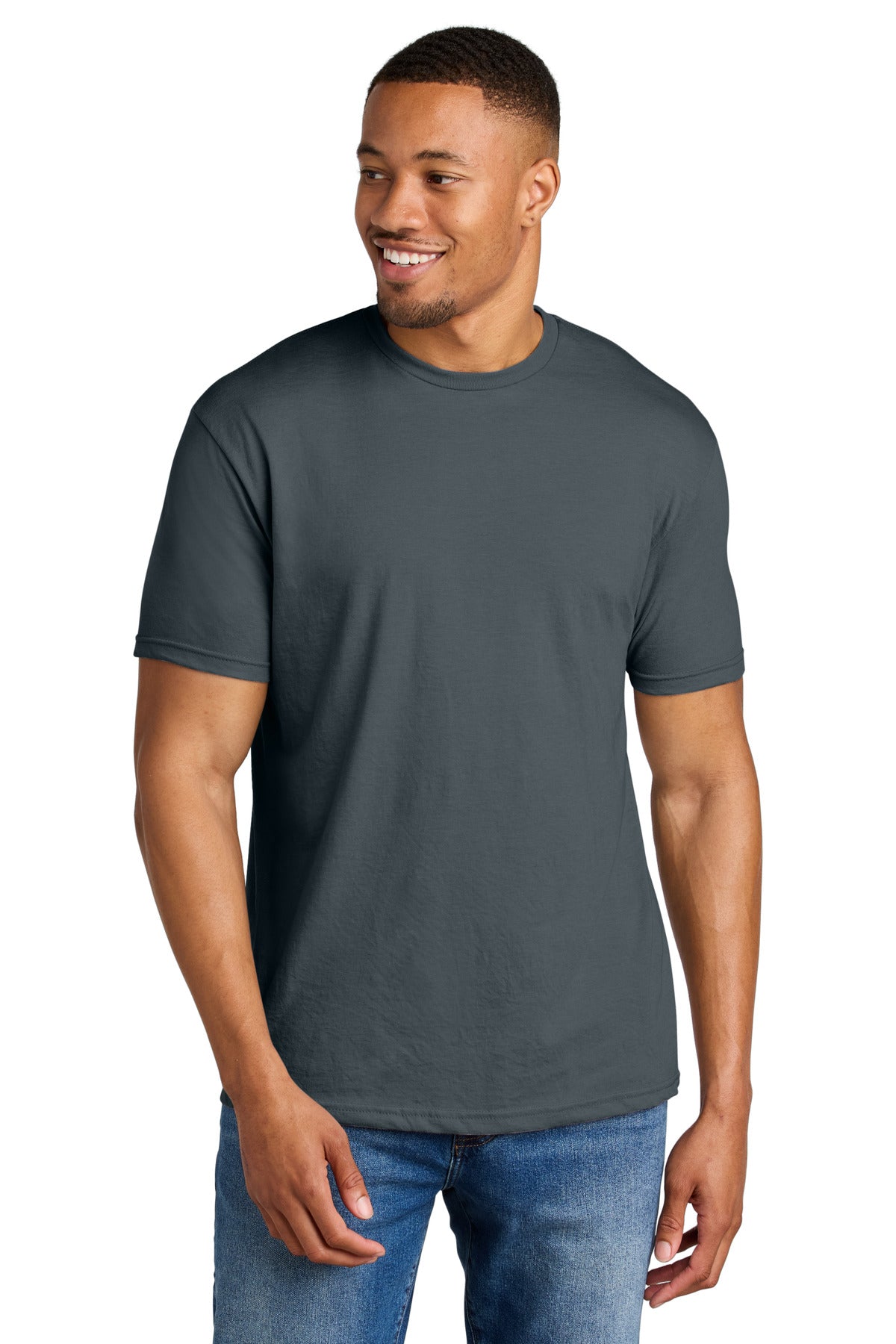 Gildan ®  Softstyle ®  CVC Tee 67000 - Steel Blue