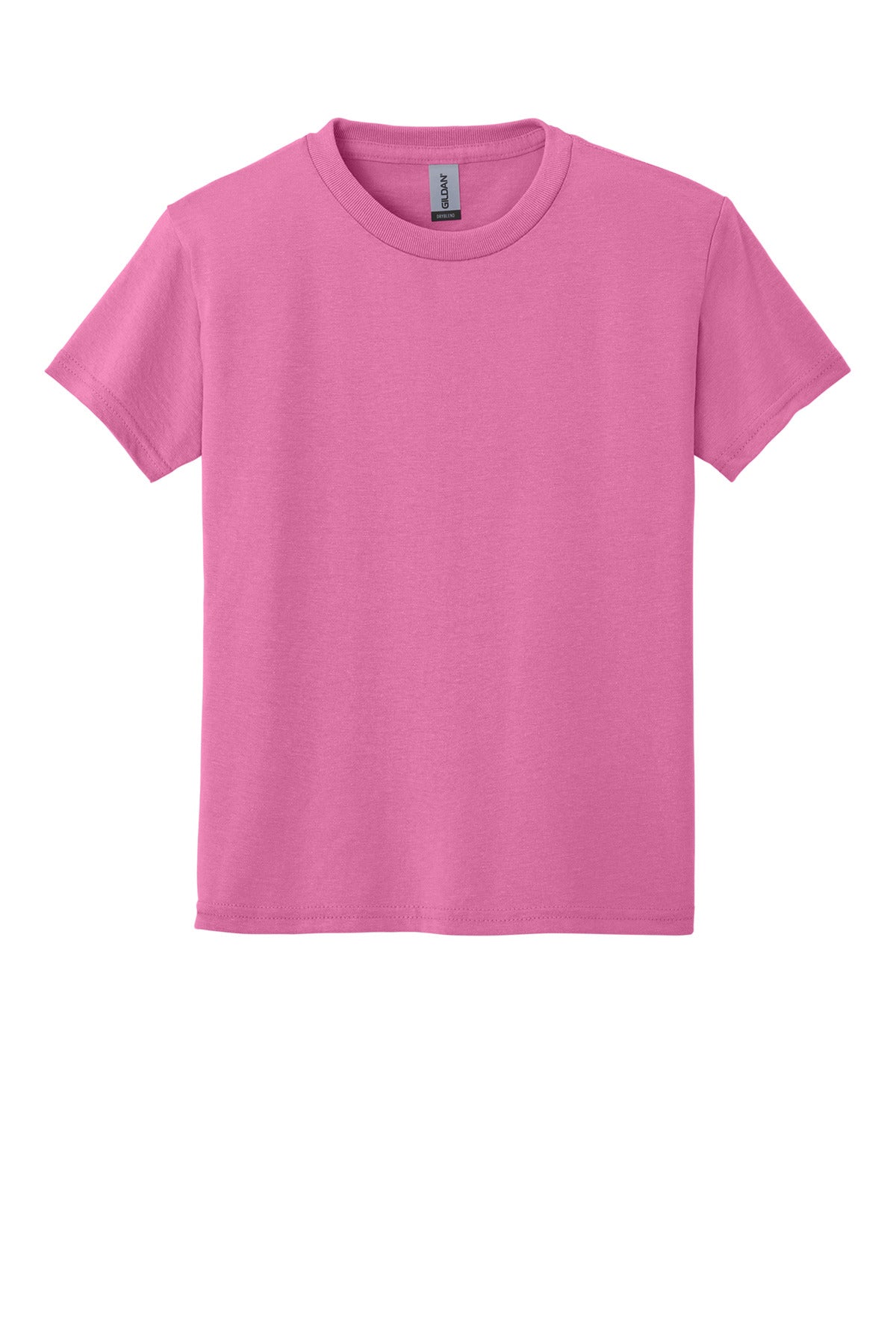 Gildan ®  Youth DryBlend ®  50 Cotton/50 Poly T-Shirt.  8000B - Azalea