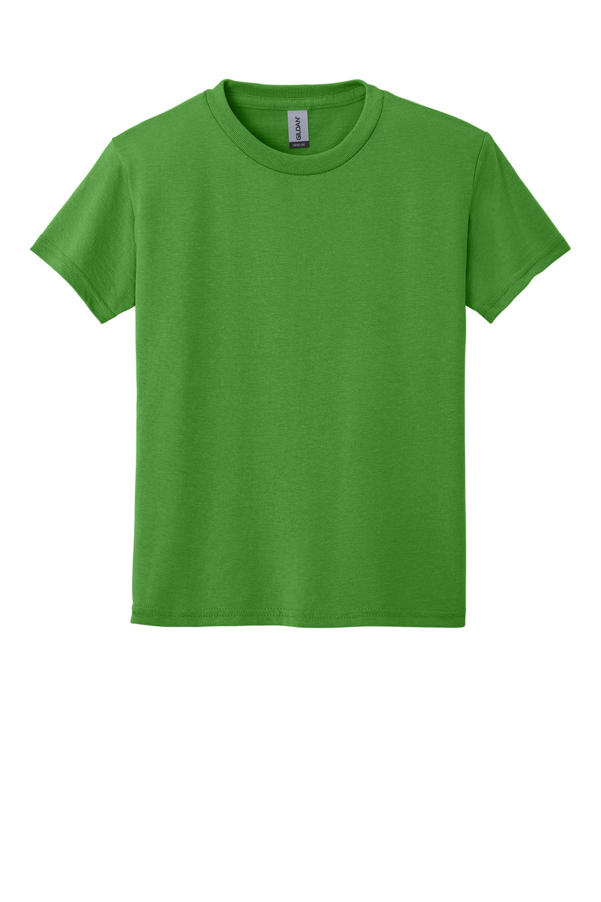 Gildan ®  Youth DryBlend ®  50 Cotton/50 Poly T-Shirt.  8000B - Electric Green