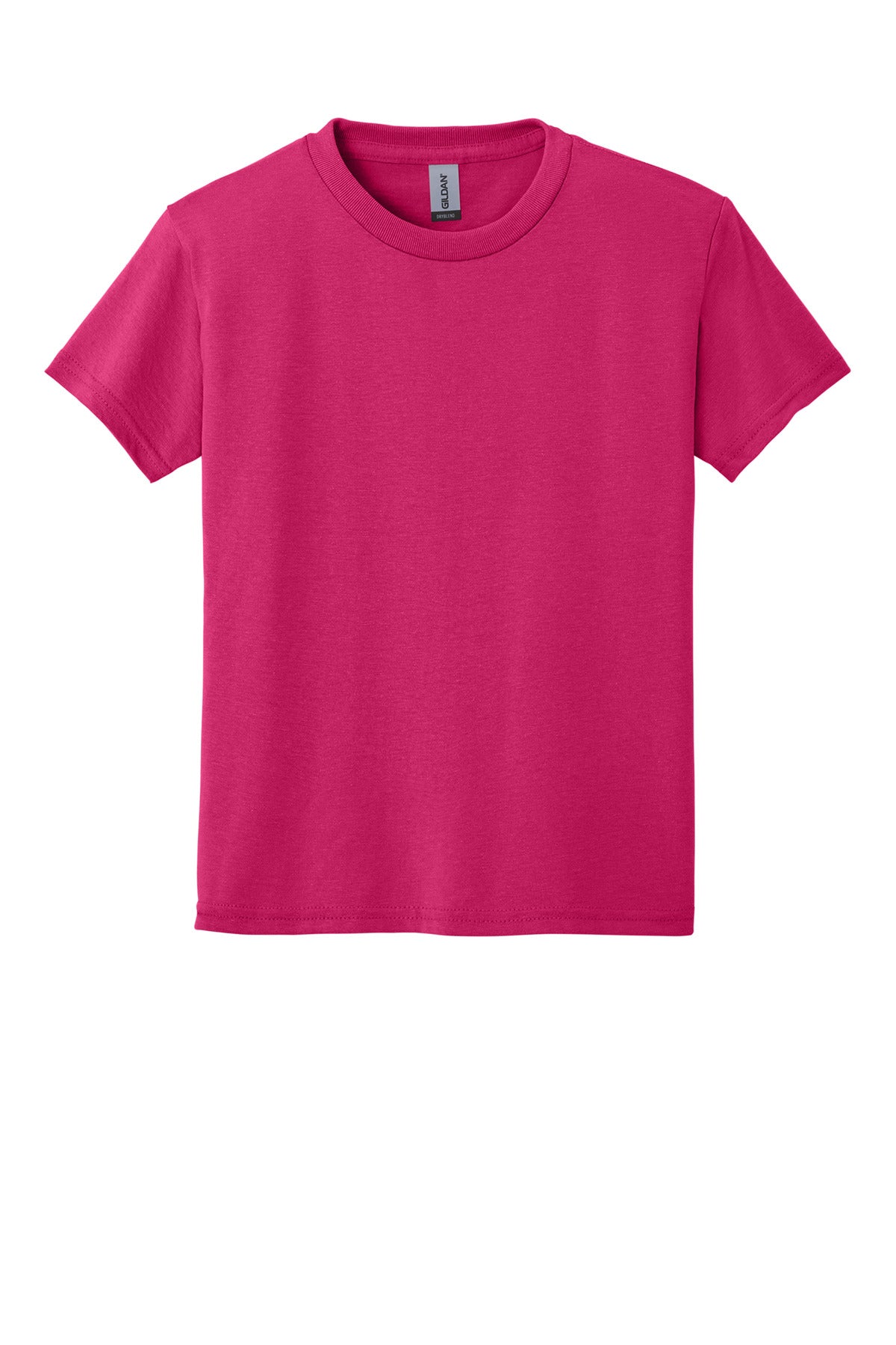 Gildan ®  Youth DryBlend ®  50 Cotton/50 Poly T-Shirt.  8000B - Heliconia