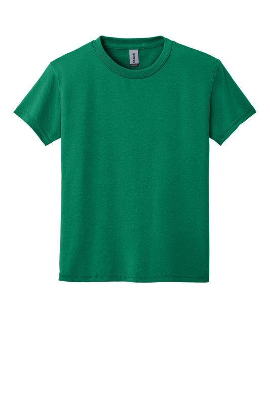 Gildan ®  Youth DryBlend ®  50 Cotton/50 Poly T-Shirt.  8000B - Kelly Green