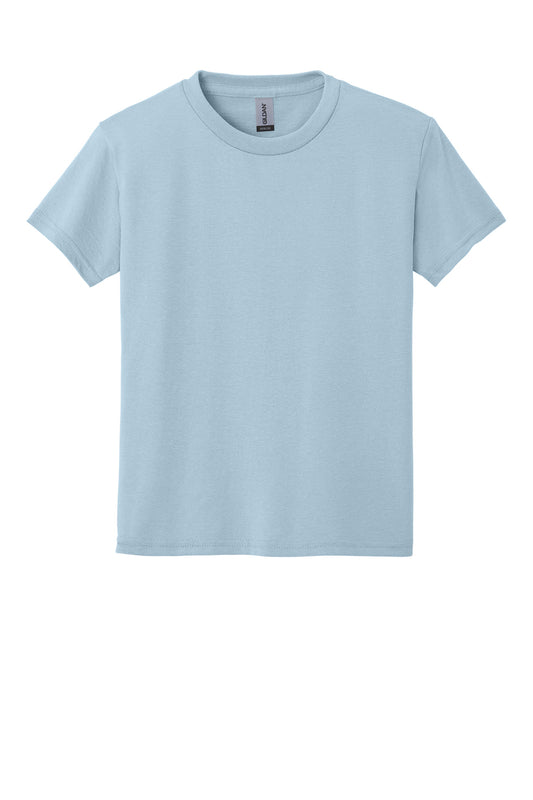 Gildan ®  Youth DryBlend ®  50 Cotton/50 Poly T-Shirt.  8000B - Light Blue