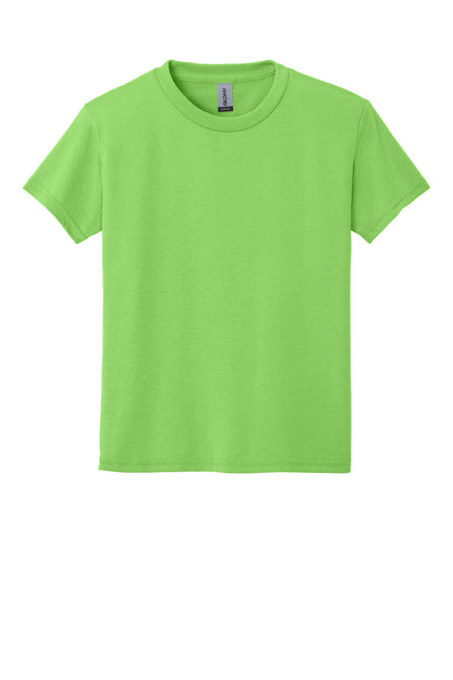 Gildan ®  Youth DryBlend ®  50 Cotton/50 Poly T-Shirt.  8000B - Lime