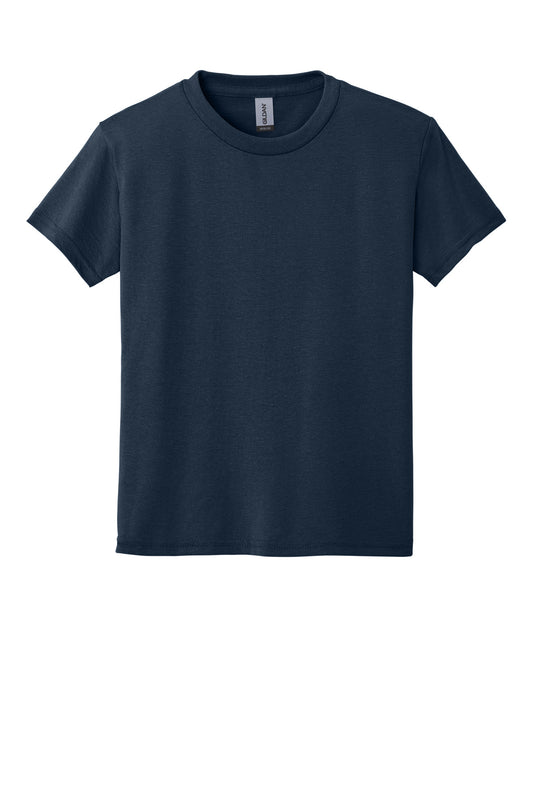 Gildan ®  Youth DryBlend ®  50 Cotton/50 Poly T-Shirt.  8000B - Navy