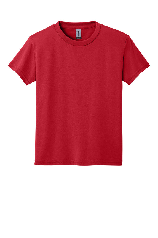 Gildan ®  Youth DryBlend ®  50 Cotton/50 Poly T-Shirt.  8000B - Red