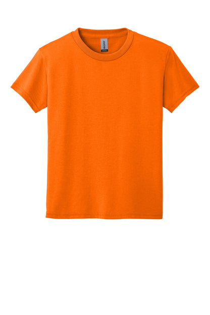 Gildan ®  Youth DryBlend ®  50 Cotton/50 Poly T-Shirt.  8000B - S. Orange