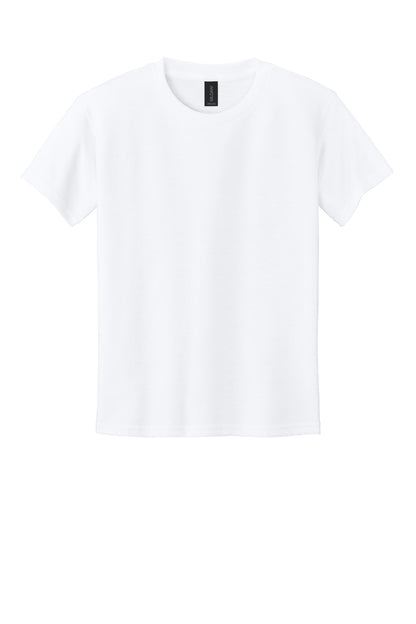 Gildan ®  Youth DryBlend ®  50 Cotton/50 Poly T-Shirt.  8000B - White