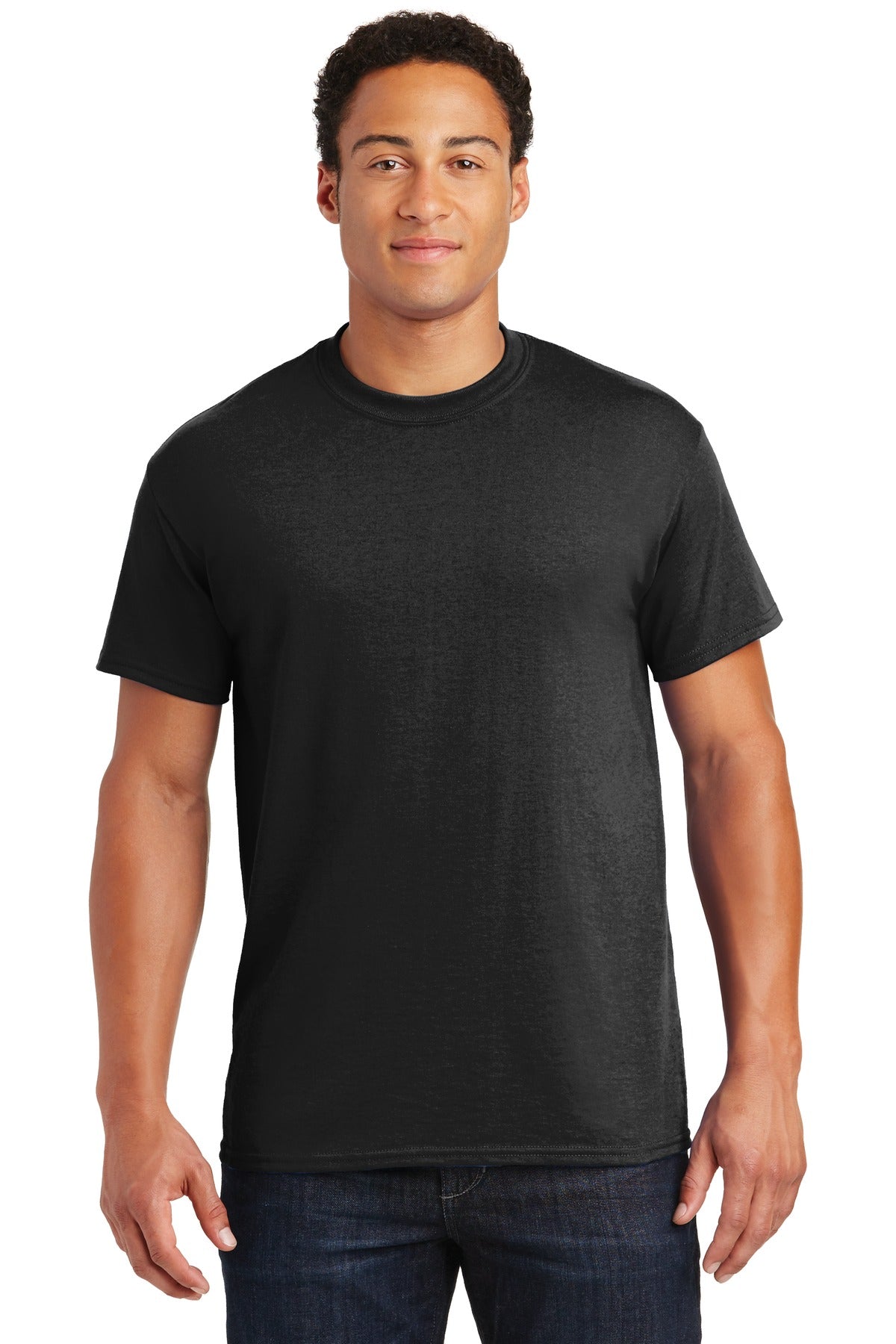 Gildan ®  - DryBlend ®  50 Cotton/50 Poly T-Shirt. 8000 - Black