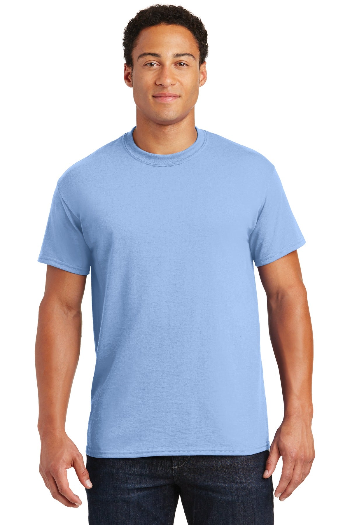 Gildan ®  - DryBlend ®  50 Cotton/50 Poly T-Shirt. 8000 - Light Blue