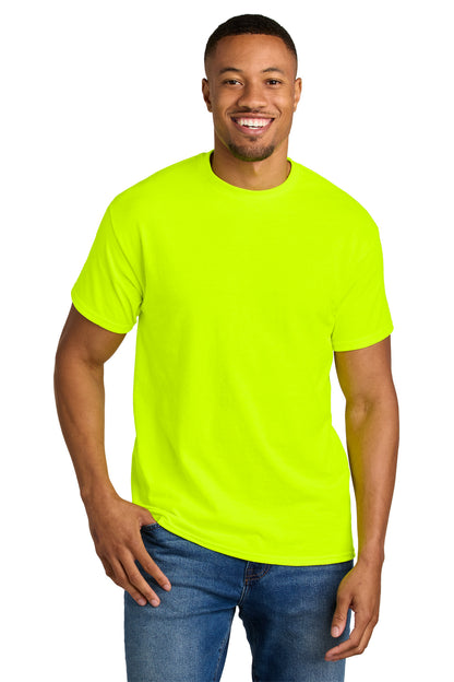 Gildan ®  - DryBlend ®  50 Cotton/50 Poly T-Shirt. 8000 - Safety Green