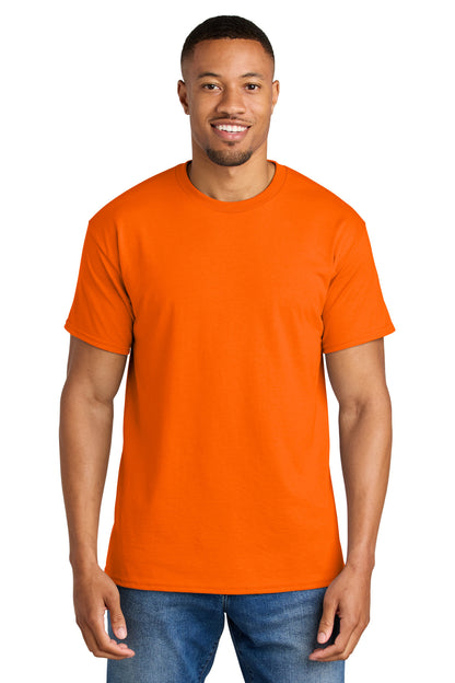 Gildan ®  - DryBlend ®  50 Cotton/50 Poly T-Shirt. 8000 - S. Orange