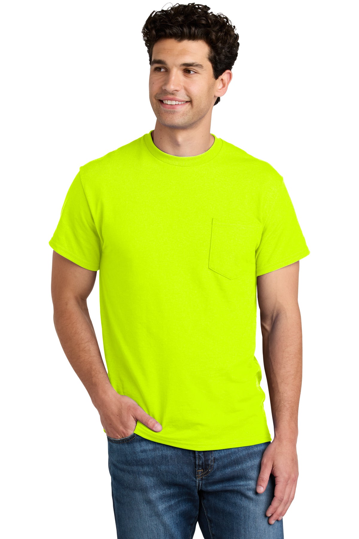 Gildan ®  - DryBlend ®  50 Cotton/50 Poly Pocket T-Shirt. 8300