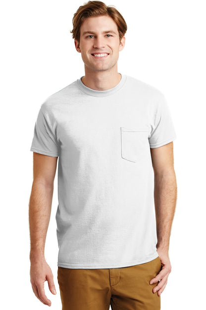 Gildan ®  - DryBlend ®  50 Cotton/50 Poly Pocket T-Shirt. 8300