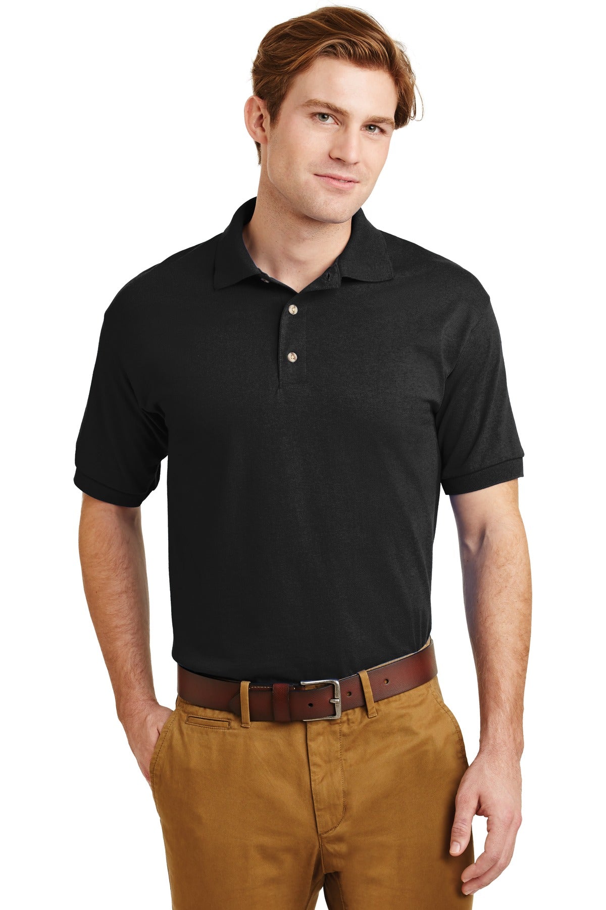 Gildan ®  - DryBlend ®  6-Ounce Jersey Knit Sport Shirt.  8800 - Black