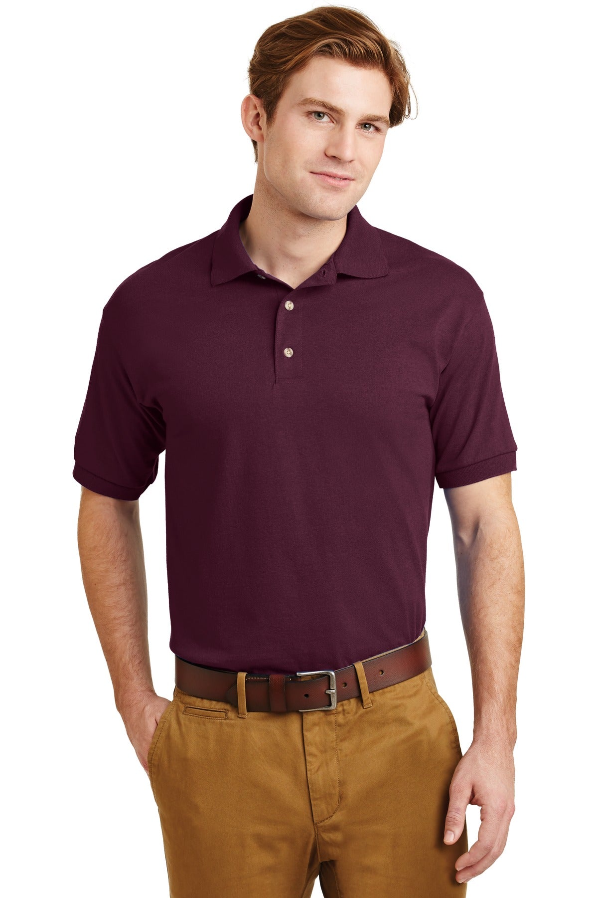 Gildan ®  - DryBlend ®  6-Ounce Jersey Knit Sport Shirt.  8800 - Maroon