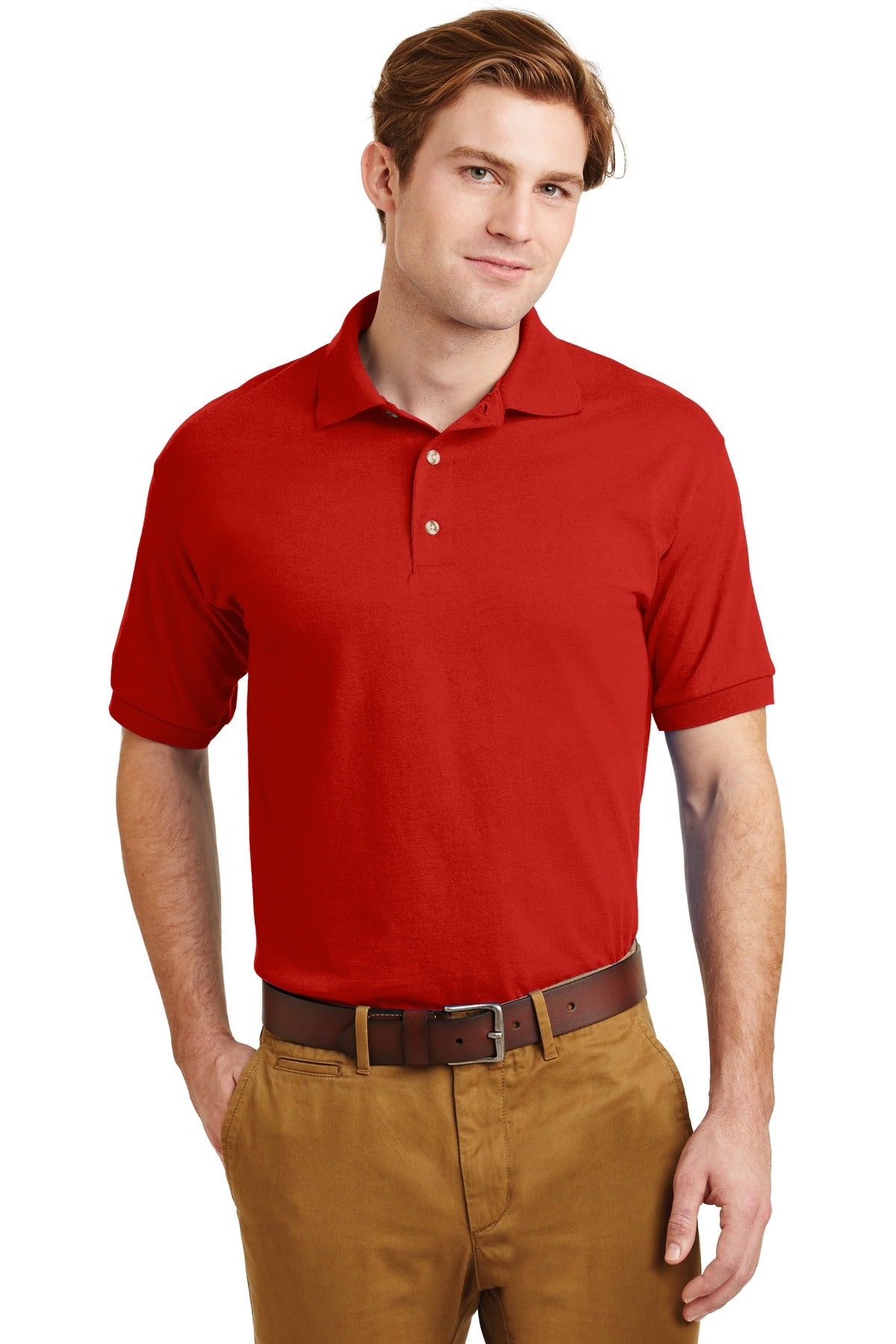 Gildan ®  - DryBlend ®  6-Ounce Jersey Knit Sport Shirt.  8800 - Red