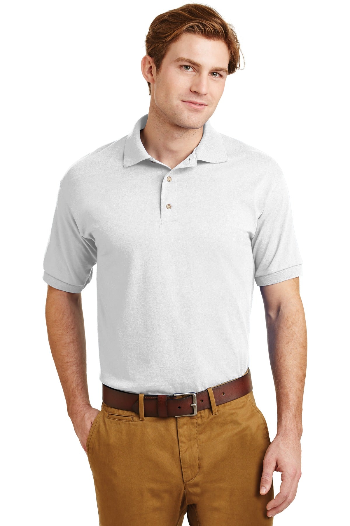 Gildan ®  - DryBlend ®  6-Ounce Jersey Knit Sport Shirt.  8800 - White