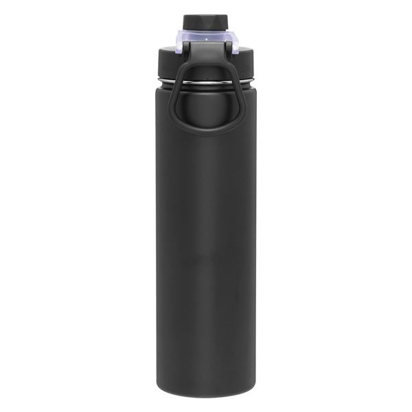 24 oz insulated Steel Bottle - h2go conquer