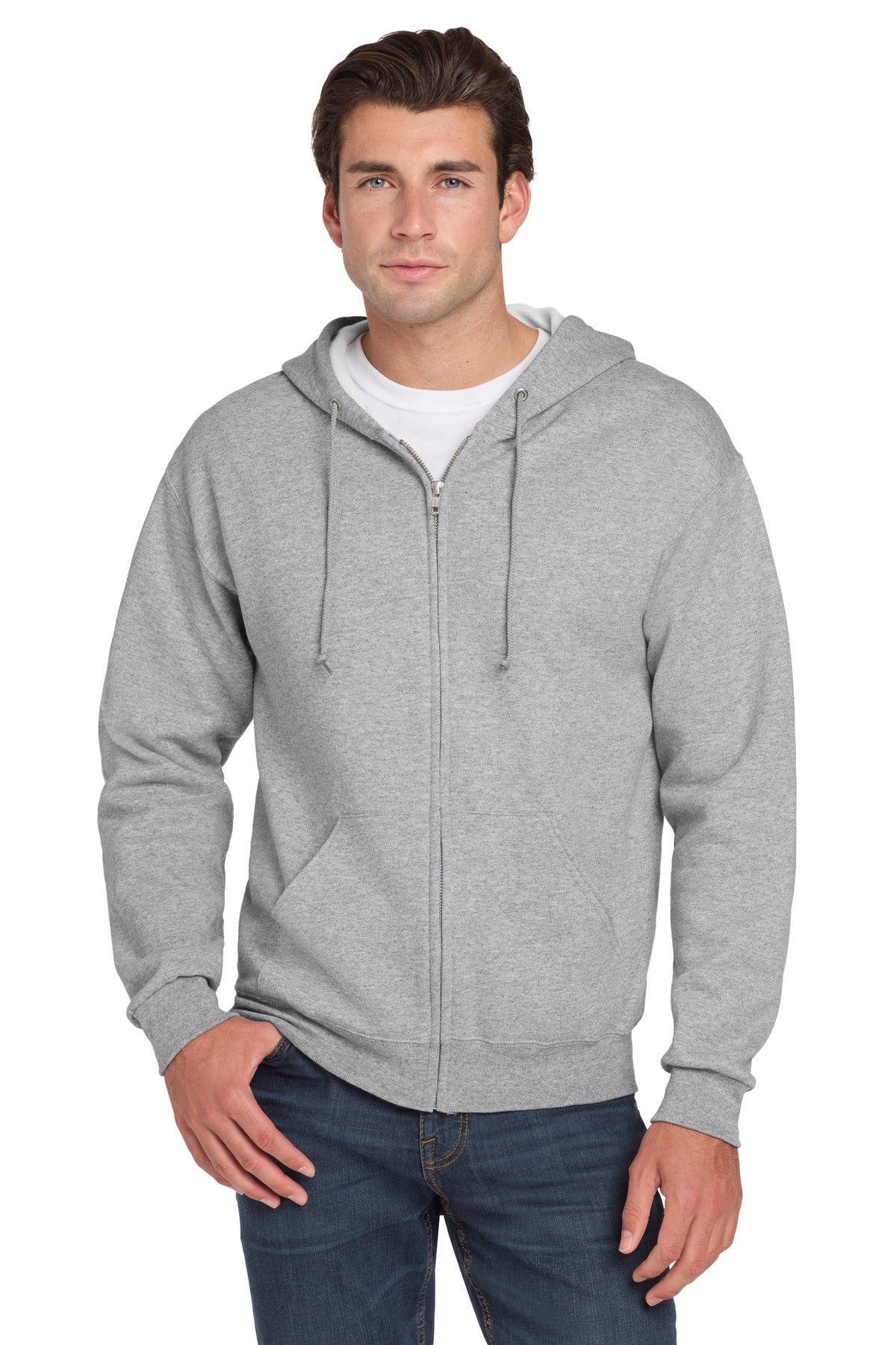 Jerzees® - NuBlend® Full-Zip Hooded Sweatshirt.  993M