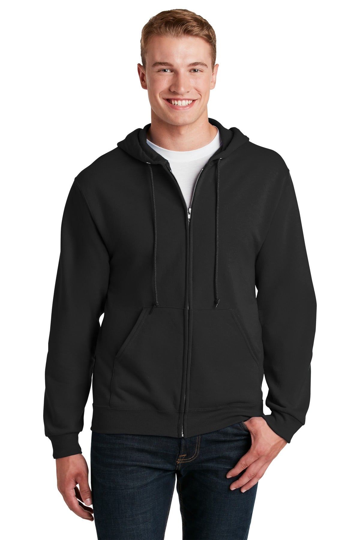 Jerzees® - NuBlend® Full-Zip Hooded Sweatshirt.  993M