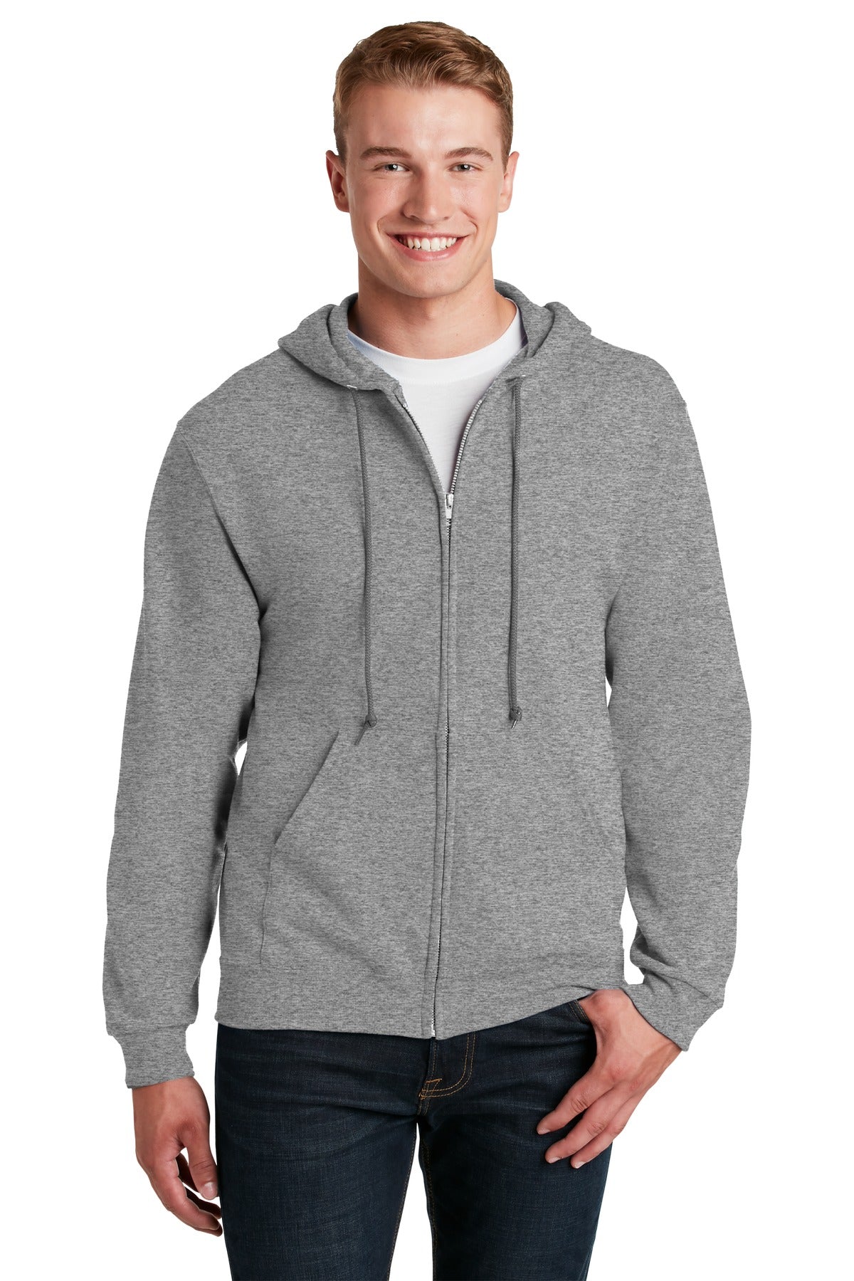 Jerzees® - NuBlend® Full-Zip Hooded Sweatshirt.  993M