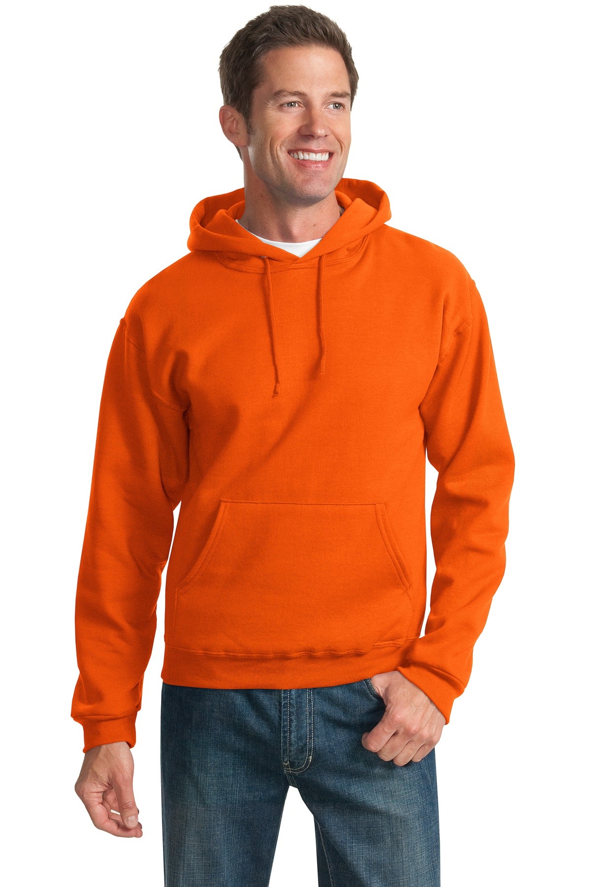 Jerzees® - NuBlend® Pullover Hooded Sweatshirt.  996M - Burnt Orange