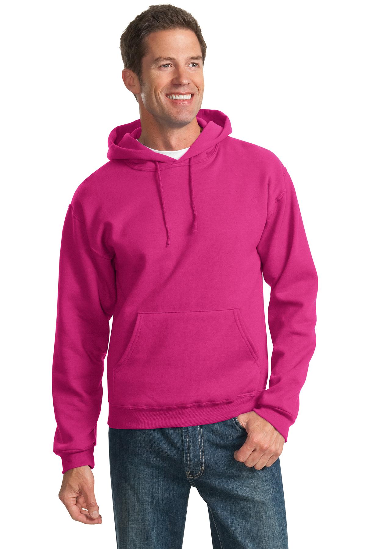 Jerzees® - NuBlend® Pullover Hooded Sweatshirt.  996M - Cyber Pink