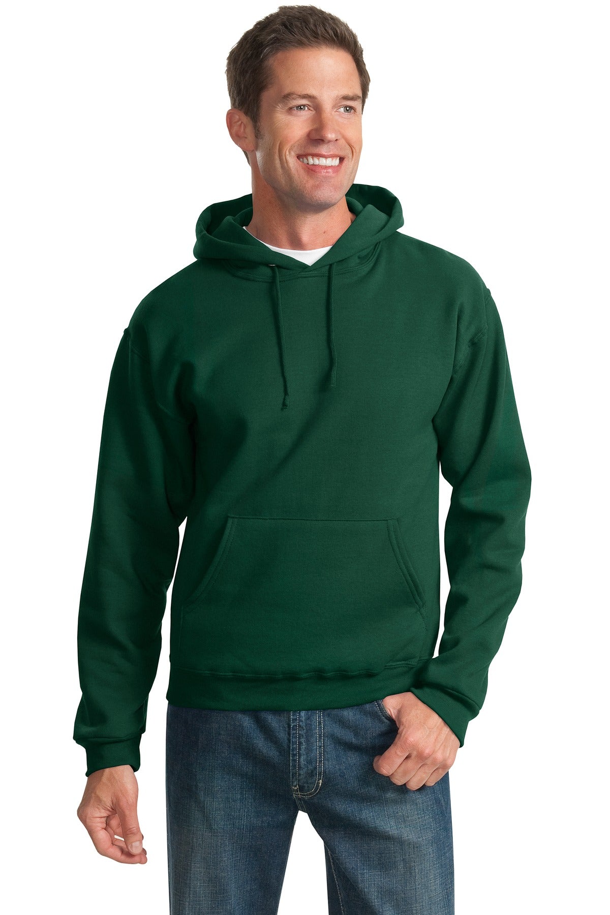 Jerzees® - NuBlend® Pullover Hooded Sweatshirt.  996M - Forest Green