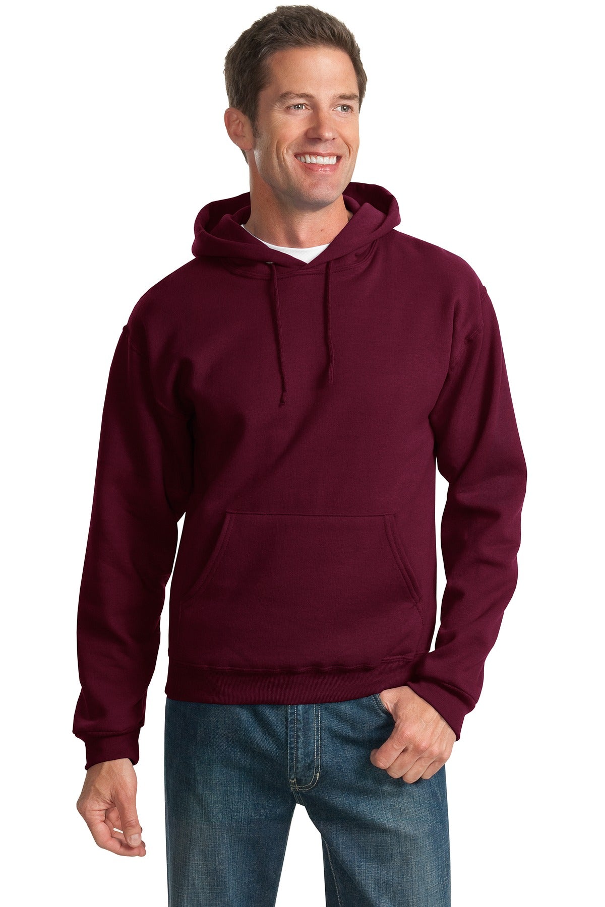 Jerzees® - NuBlend® Pullover Hooded Sweatshirt.  996M - Maroon