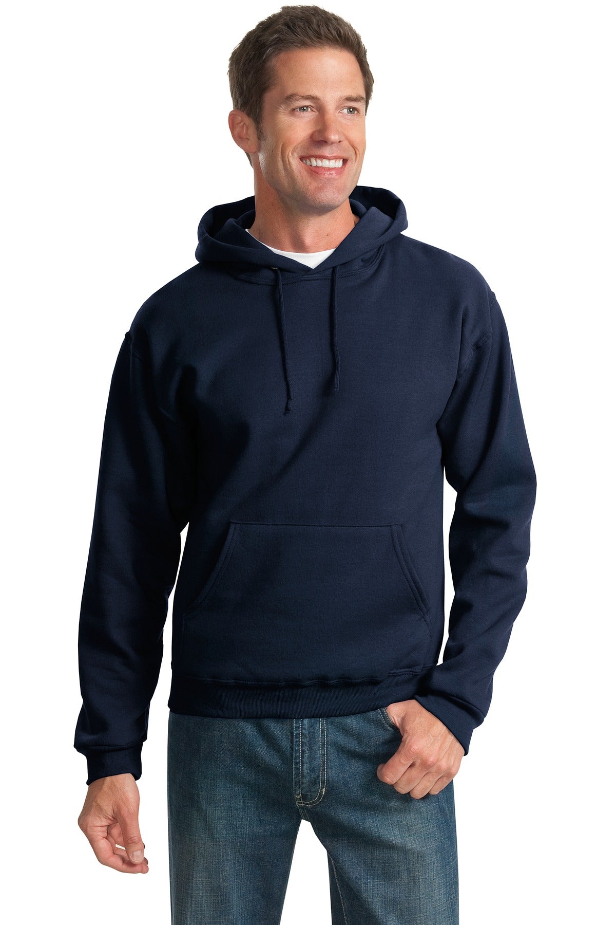 Jerzees® - NuBlend® Pullover Hooded Sweatshirt.  996M - Navy