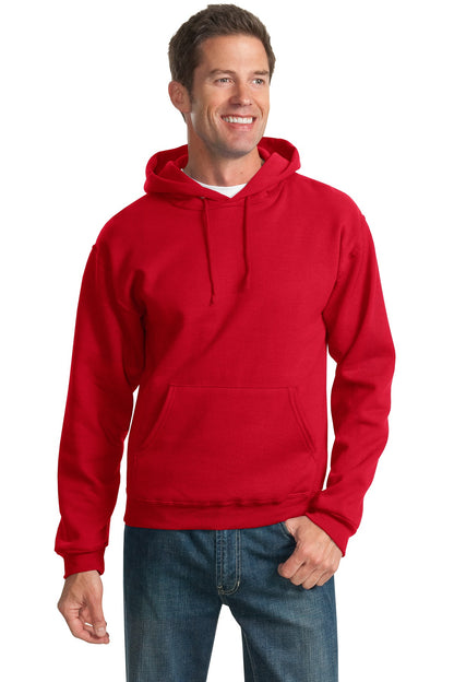 Jerzees® - NuBlend® Pullover Hooded Sweatshirt.  996M - True Red